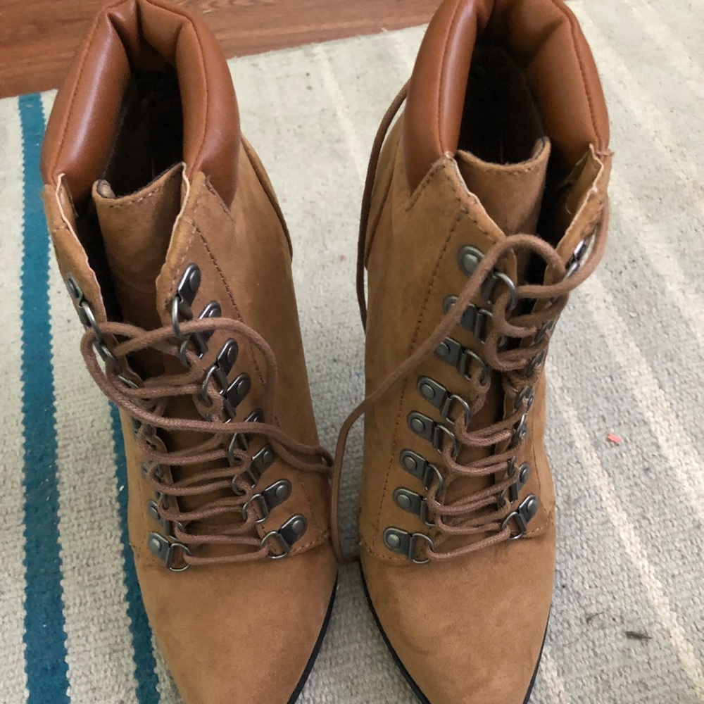 Forever 21 pointed toe stiletto booties